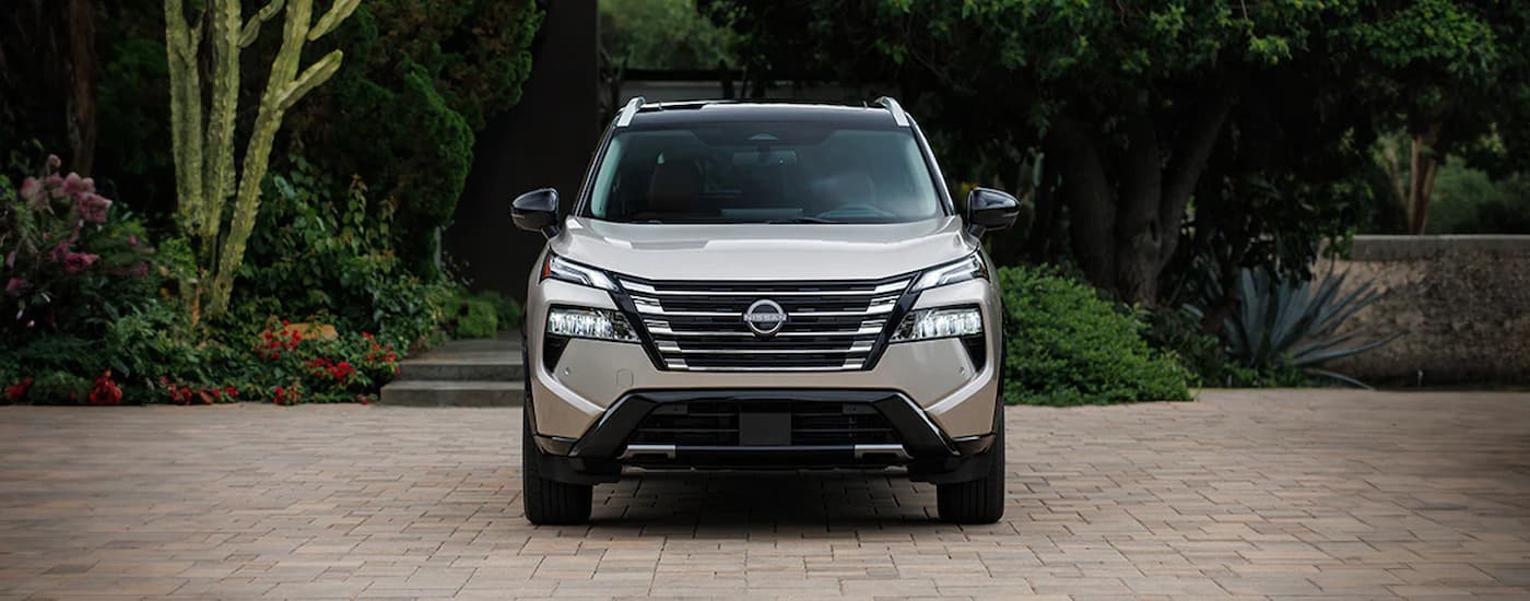 A tan 2025 Nissan Rogue parked for sale near Oak Ridge